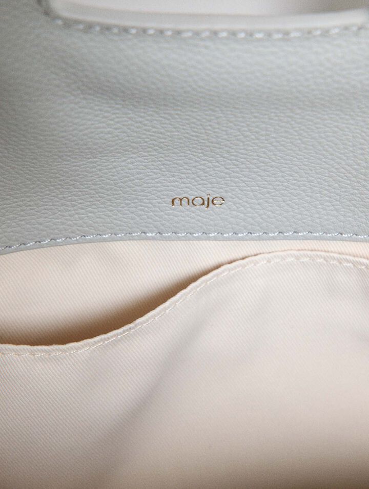Borsa Miss M in pelle martellata