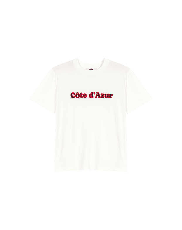 T-shirt con ricamo