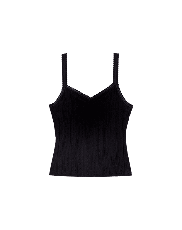 Twinset in maglia pointelle