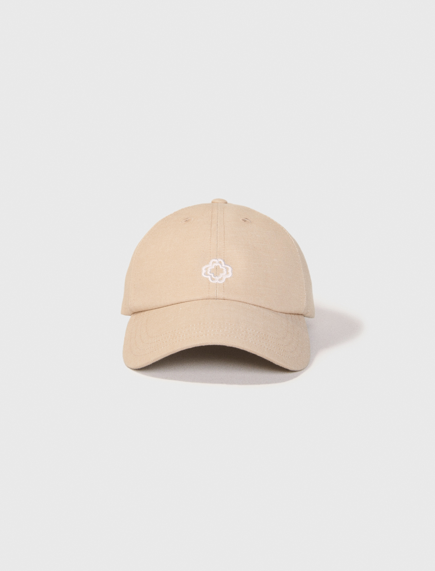 Cappellino In Lino - Écru - Maje