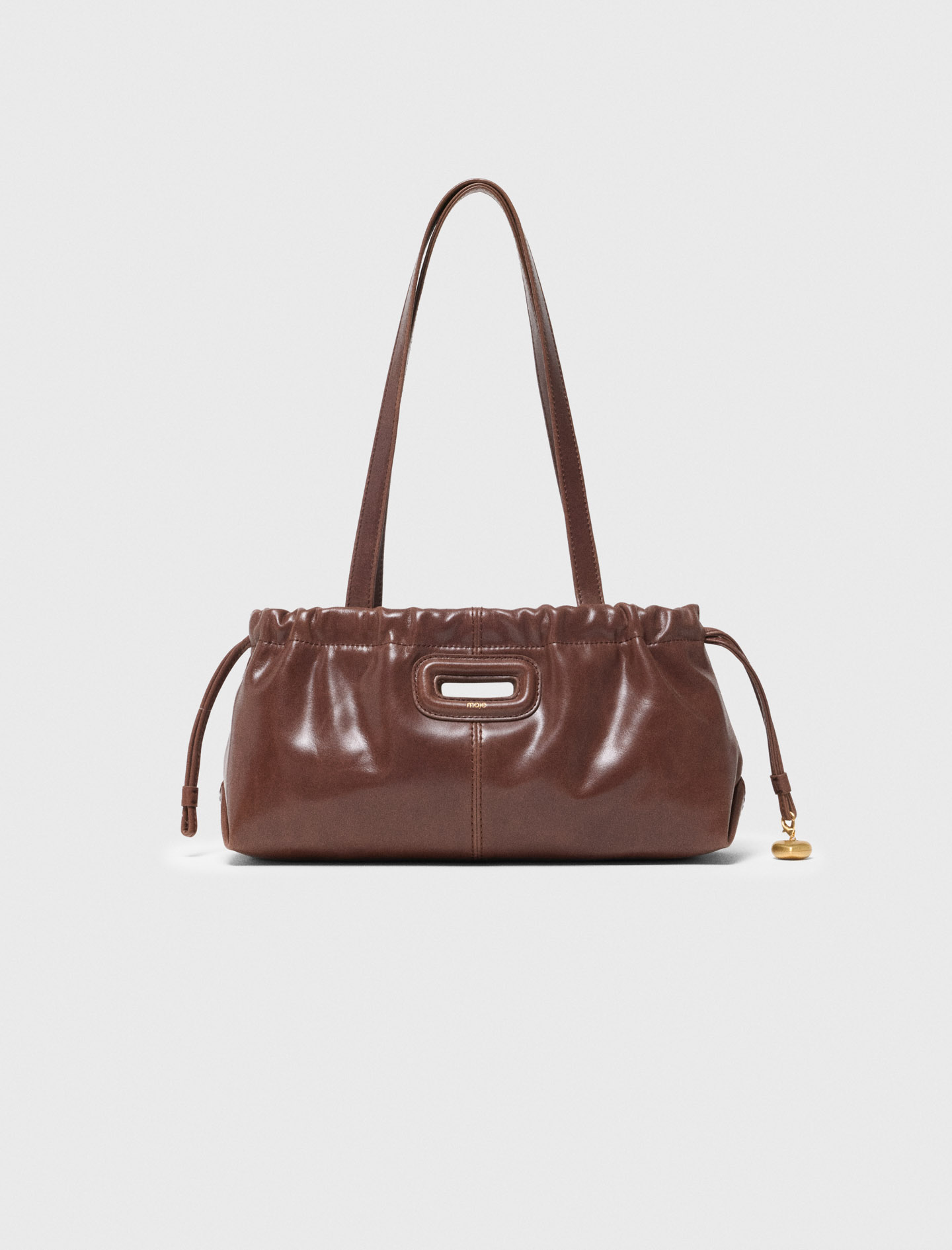Milpli Gazette In Pelle Vintage - Marrone - Maje